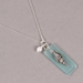 Project Kit - Sea Charmer Necklace - Aqua and Silver - BGK-SCN-AQ