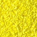 BGL1-404:  3mm Miyuki Bugle Bead Opaque Yellow 