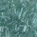 BGL2-2445:  6mm Miyuki Bugle Bead Transparent Sea Foam Luster - BGL2-2445*