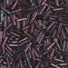 BGL2-460:  6mm Miyuki Bugle Bead Metallic Dark Raspberry - BGL2-460*