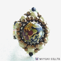 BO-008:  Miyuki Decal Bead Gothic Ring Kit 