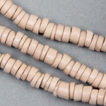 CCD-2-006:  Clay beads approx 5x2mm Gold 