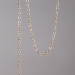 CH0006-AB: 2 x 1mm Petite Cable Chain - Antique Brass (5ft) 