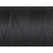 CLC.135-BK136:  C-LON Fine Weight Bead Cord Black - 8 bobbins - CLC.135-BK136