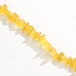 CSG-02-LMN: Designer Sea Glass - Lemon Pebbles 9x6mm 
