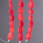CSG-03-CHR:  Designer Sea Glass - Cherry Red Nugget 