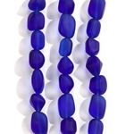 CSG-03-RYB:  Designer Sea Glass - Royal Blue Nugget 