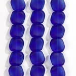 CSG-04-RYB:  Designer Sea Glass - Royal Blue Sq. Nugget 