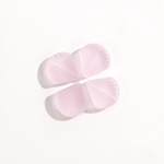 CSG-19-PNK: Designer Sea Glass - Pink Shell 21x19mm 