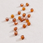 CZ-0001: 6mm Czech Window Beads Dk Orange Picasso Edge 20 pcs 
