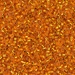DB0045:  Silverlined Orange 11/0 Miyuki Delica Bead   100 grams - DB0045