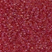 DB0062:  Light Cranberry Lined Topaz Luster 11/0 Miyuki Delica Bead - DB0062*