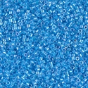 DB0076:  Light Blue Lined Crystal AB 11/0 Miyuki Delica Bead 