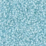 DB0078:  Aqua Mist Lined Crystal Luster 11/0 Miyuki Delica Bead 