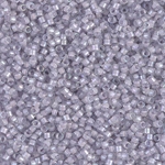 DB0080:  Pale Violet Lined Crystal Luster 11/0 Miyuki Delica Bead 