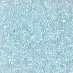 DB0083:  Transparent Pale Aqua AB 11/0 Miyuki Delica Bead 