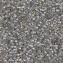DB0114:  Transparent Silver Gray Gold Luster 11/0 Miyuki Delica Bead 