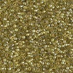 DB0124:  Transparent Golden Olive Luster 11/0 Miyuki Delica Bead 