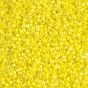 DB0160:  Opaque Yellow AB 11/0 Miyuki Delica Bead 