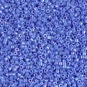 DB0167:  Opaque Med Blue AB 11/0 Miyuki Delica Bead 