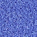 DB0167:  Opaque Med Blue AB 11/0 Miyuki Delica Bead   100 grams - DB0167