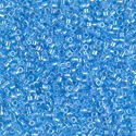 DB0176:  Transparent Aqua AB 11/0 Miyuki Delica Bead 