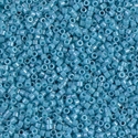 DB0218:  Opaque Med Turquoise Blue Luster 11/0 Miyuki Delica Bead 
