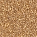 DB0230:  24kt Gold Lined Opal 11/0 Miyuki Delica Bead   50 Grams - DB0230