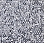 DB0271:  Sparkling Silver Gray Lined Crystal 11/0 Miyuki Delica Bead 