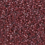 DB0280:  Cranberry Lined Crystal Luster 11/0 Miyuki Delica Bead 