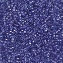DB0284:  Sparkling Purple Lined Aqua Luster 11/0 Miyuki Delica Bead 