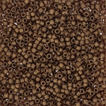 DB0322L:  Matte Metallic Lt. Bronze 11/0 Miyuki Delica Bead 