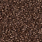 DB0460:  Dyed Nickel Plated Cinnamon Brown 11/0 Miyuki Delica Bead 