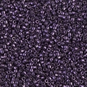 DB0464:  Dyed Nickel Plated Eggplant 11/0 Miyuki Delica Bead 