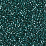 DB0607:  Dyed Silverlined Teal 11/0 Miyuki Delica Bead 