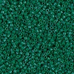 DB0656:  Dyed Opaque Green 11/0 Miyuki Delica Bead 