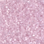 DB0675-1:  Pale Pink Silk Satin 11/0 Miyuki Delica Bead 