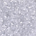 DB0676:  Pale Gray Silk Satin 11/0 Miyuki Delica Bead - Discontinued 