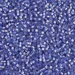 DB0694:  Dyed Semi-Frosted Silverlined Purple 11/0 Miyuki Delica Bead 