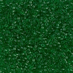 DB0705:  Transparent Green 11/0 Miyuki Delica Bead 