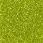 DB0712:  Transparent Chartreuse 11/0 Miyuki Delica Bead 