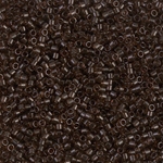 DB0715:  Transparent Root Beer 11/0 Miyuki Delica Bead 