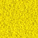 DB0721:  Opaque Yellow 11/0 Miyuki Delica Bead 