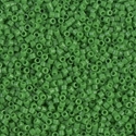 DB0724:  Opaque Green 11/0 Miyuki Delica Bead 