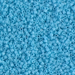 DB0725:  Opaque Turquoise Blue 11/0 Miyuki Delica Bead 