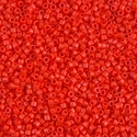 DB0727:  Opaque Vermillion Red 11/0 Miyuki Delica Bead 