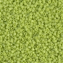 DB0733:  Opaque Chartreuse 11/0 Miyuki Delica Bead 