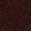 DB0734:  Opaque Chocolate 11/0 Miyuki Delica Bead 