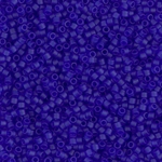 DB0748:  Matte Transparent Cobalt 11/0 Miyuki Delica Bead 