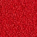 DB0753:  Matte Opaque Red 11/0 Miyuki Delica Bead 